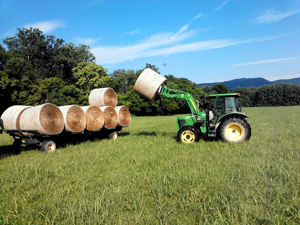 Lime spreading